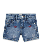 SHORTS DI JEANS CON FIOCCHI GUESS