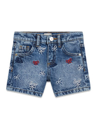 Shorts di Jeans con Fiocchi Guess - Neonata