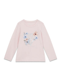 T-shirt Guess con Farfalle - Neonata