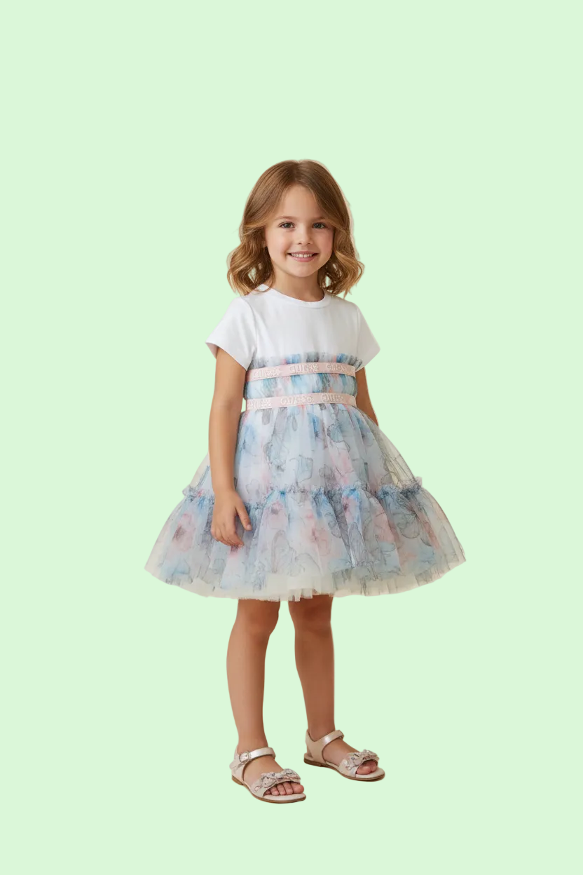 ABITO DA CERIMONIA CON TULLE DECORATO CON FARFALLE GUESS