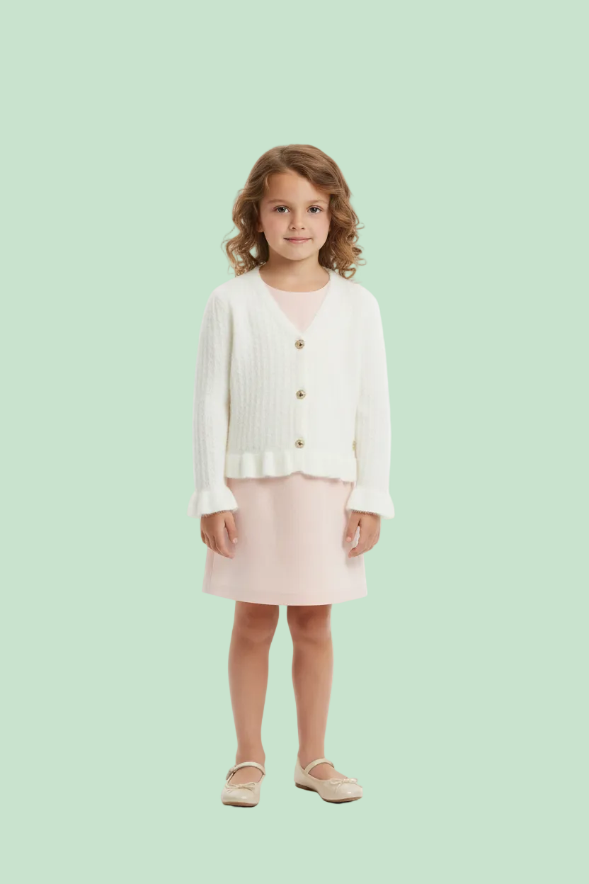 CARDIGAN GUESS CON RICAMI E BOTTONI