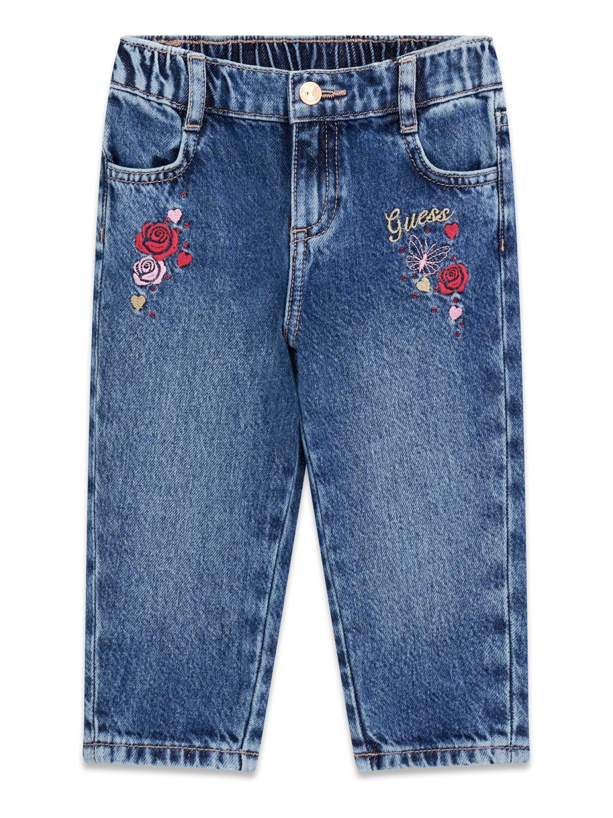 Pantaloni Blu Guess Bambina