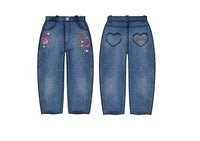 Pantaloni Blu Guess Bambina