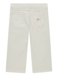 Pantaloni Bianco Panna Guess Bambina
