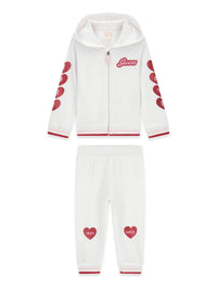Completo Bianco Guess Bambina