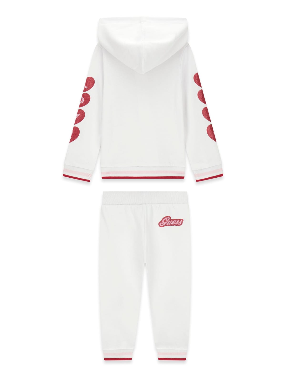 Completo Bianco Guess Bambina