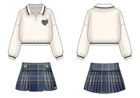 Pantaloni Bianco Panna Guess Bambina