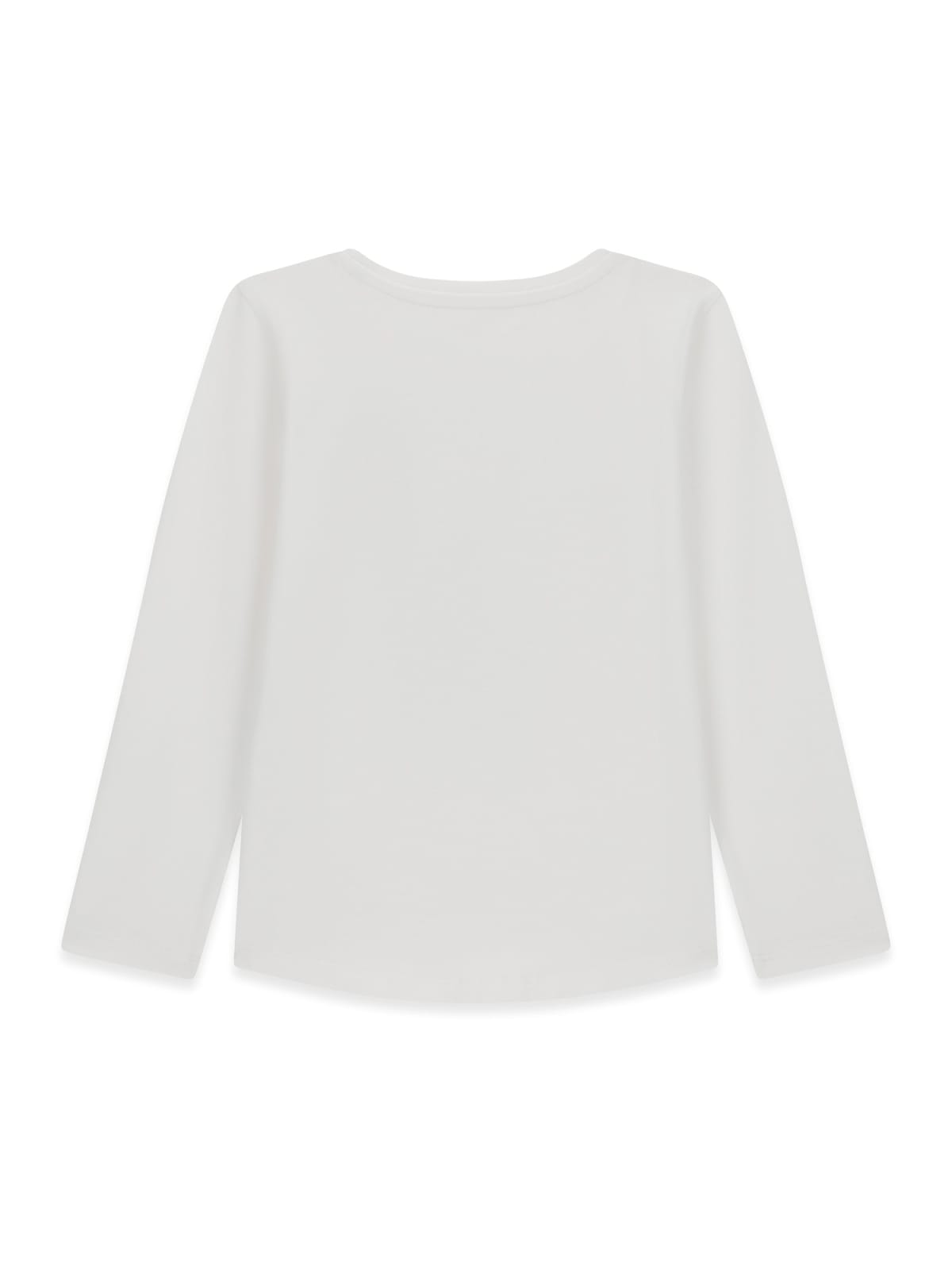 Maglia a Maniche Lunghe Bianco Guess Neonata
