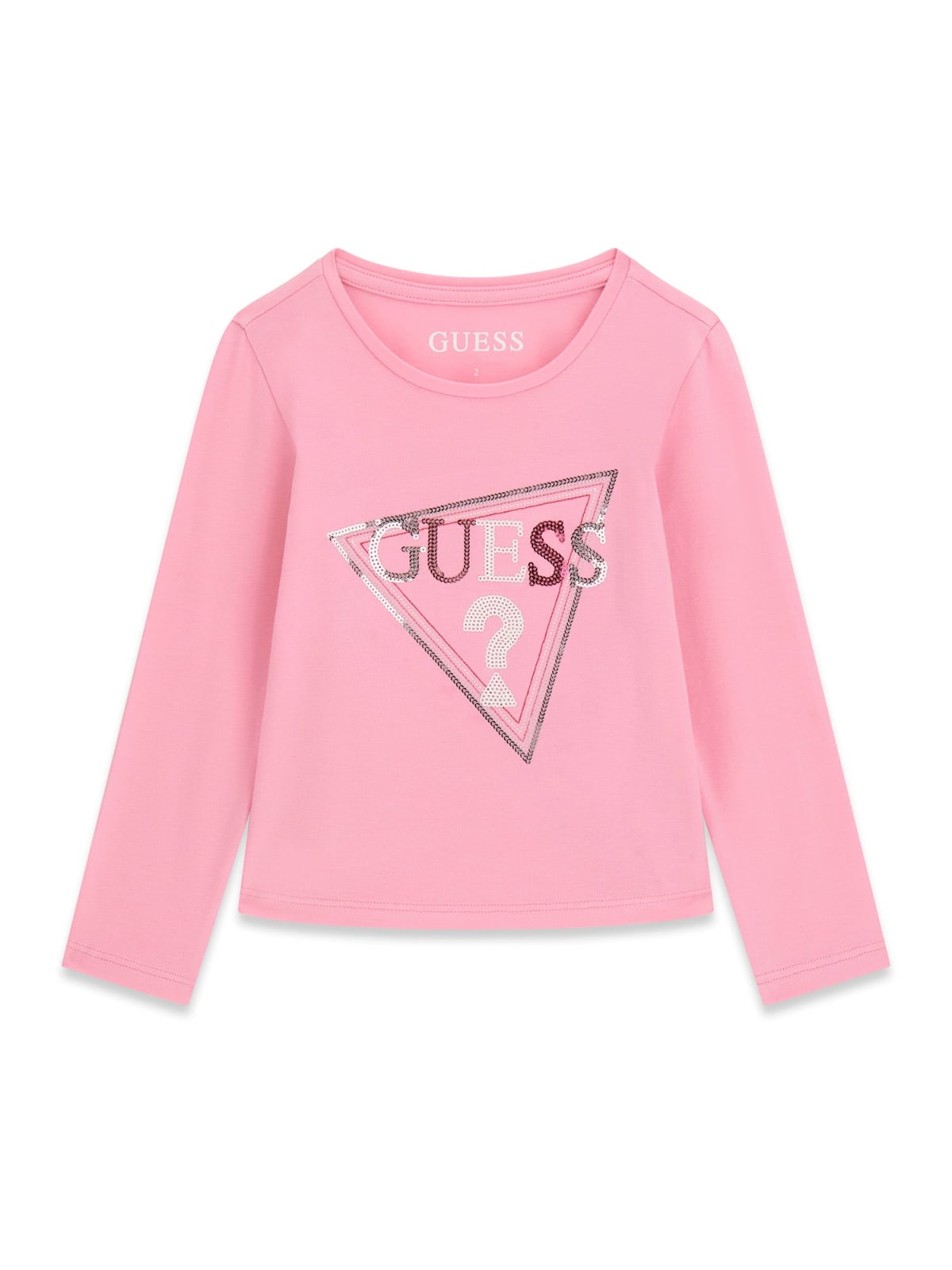 Maglia a Maniche Lunghe Rosa Guess Neonata