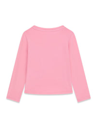 Maglia a Maniche Lunghe Rosa Guess Neonata