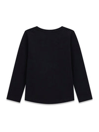 Maglia a Maniche Lunghe Nero Guess Bambina
