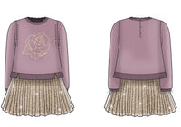 Abito Rosa Antico Guess Bambina