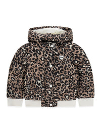 Giubbotto Leopard Print Classi Guess Neonata