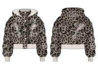Giubbotto Leopard Print Classi Guess Neonata