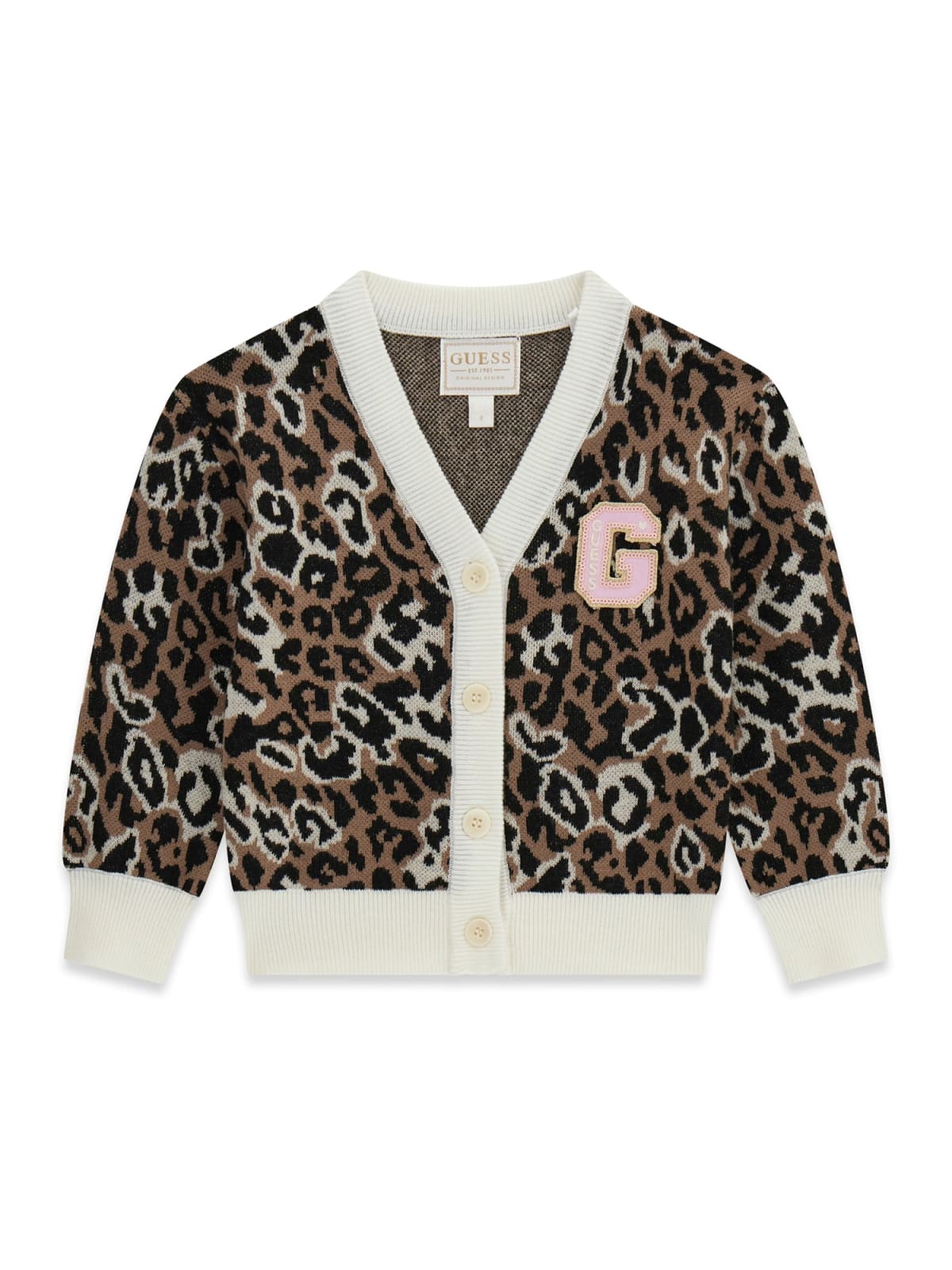 Maglia Leopard Print Classi Guess Neonata