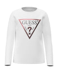 T-SHIRT GUESS CON LOGO FRONTALE