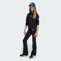 PANTALONI A ZAMPA CON LOGO ADIDAS