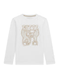 T-shirt con Stampa e Logo Guess - Bambino