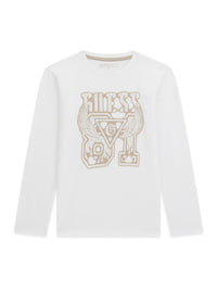 T-shirt con Stampa e Logo Guess - Bambino