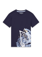 T-shirt con Logo e Stampa Guess - Bambino