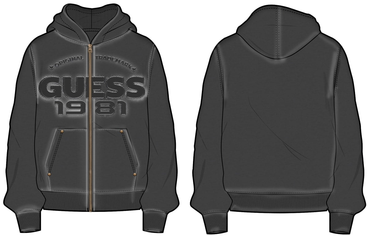 Giubbotto Nero Guess Bambino