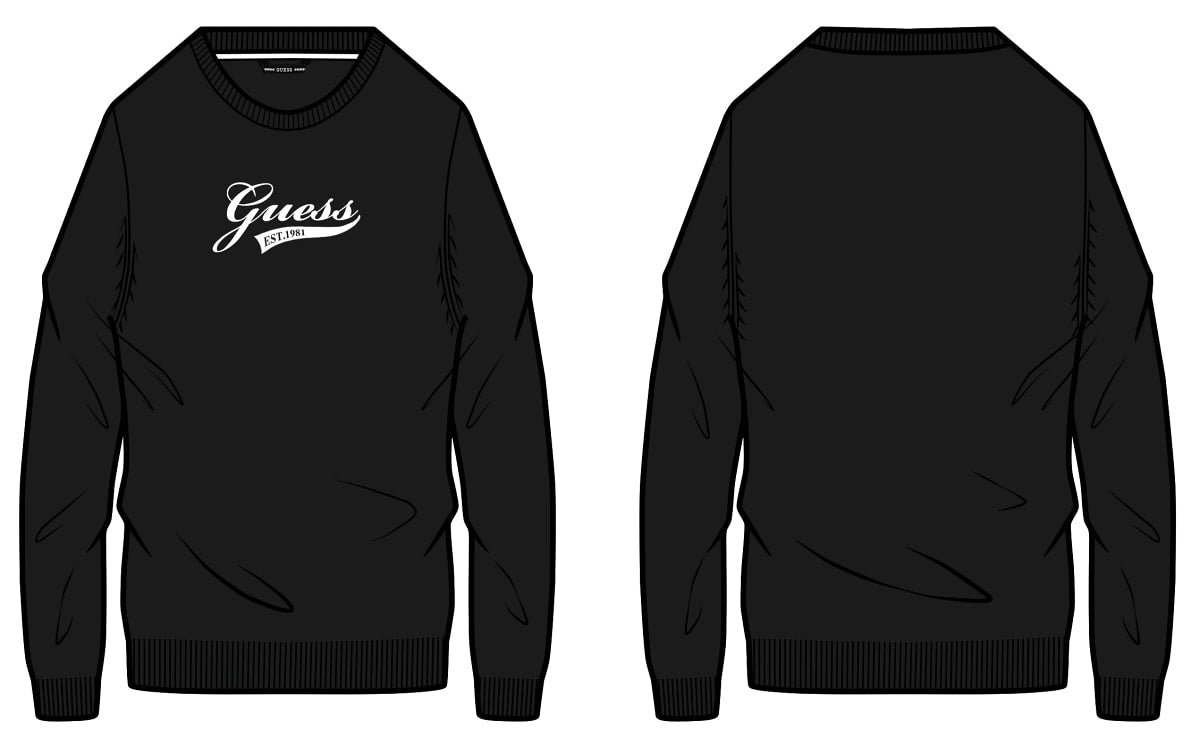 Maglia Nero Guess Bambino