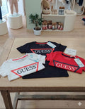 T-SHIRT MANICA CORTA CON STAMPA E LOGO GUESS