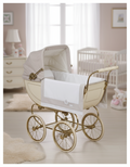 Lenzuolino carrozzino nea BIANCO E BEIGE COORDINABILE