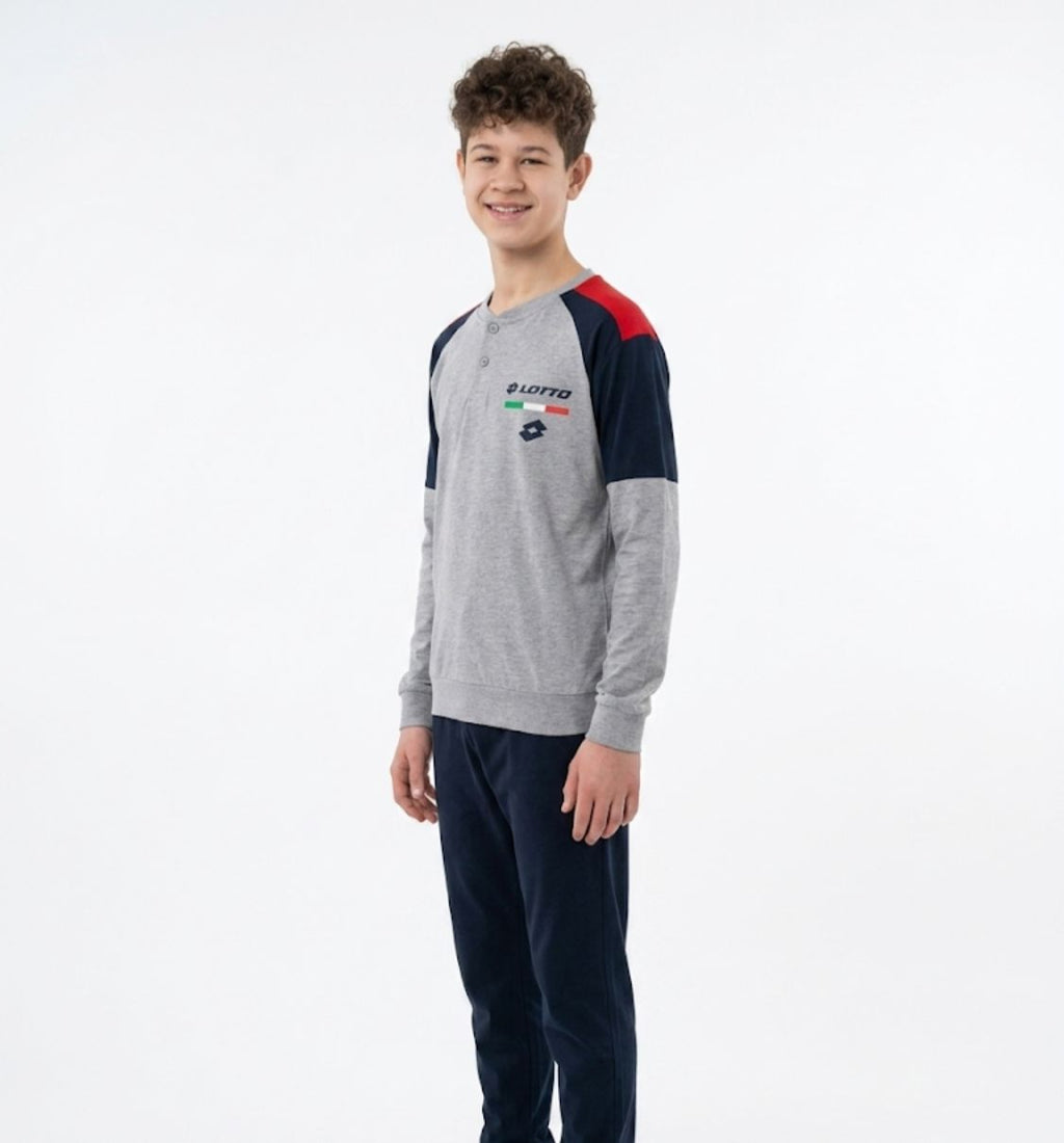 Pigiama Lotto Lungo Jersey Cotone Disney