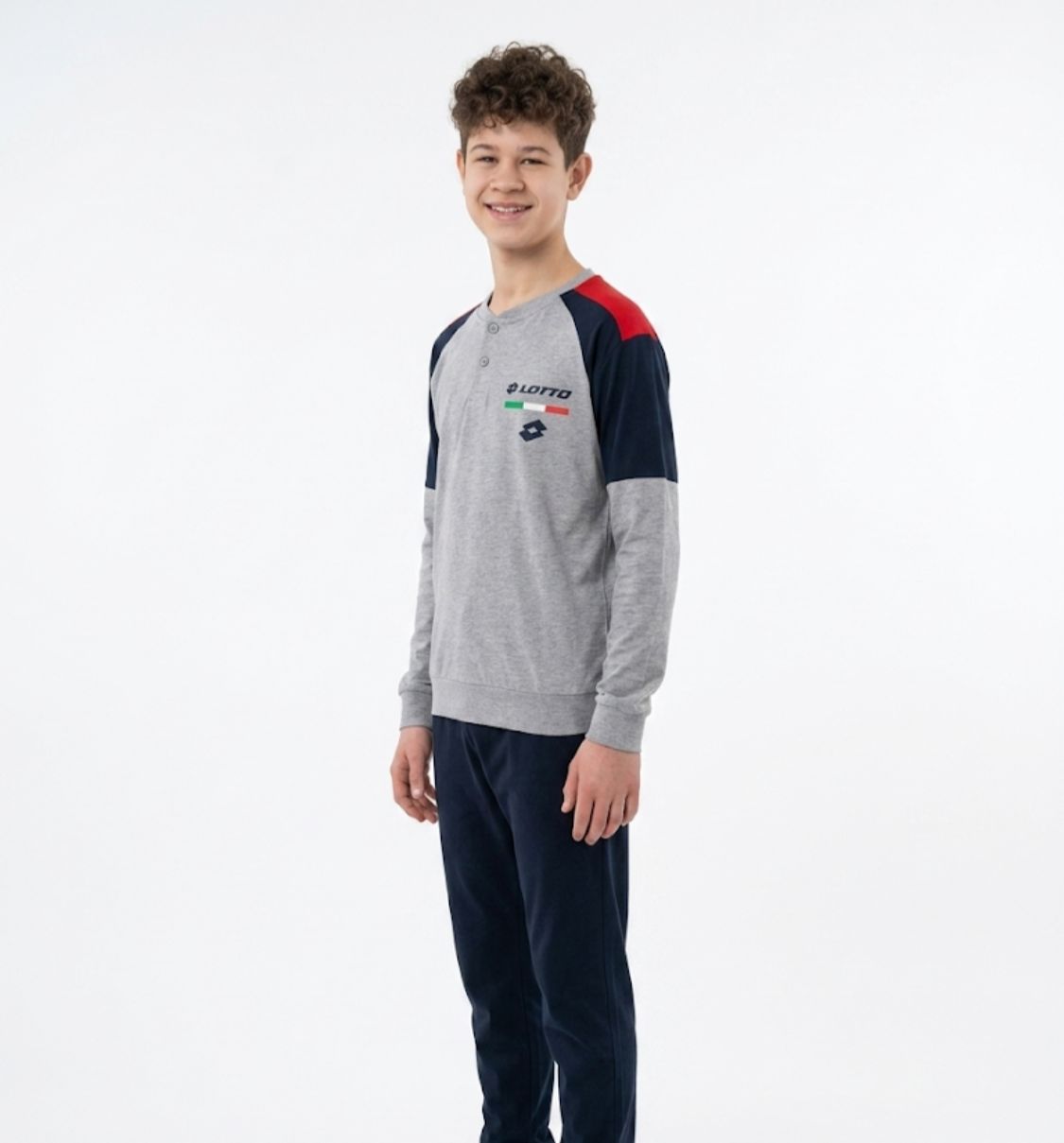 Pigiama Lotto Lungo Jersey Cotone Disney