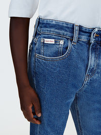 Jeans Dad Fit Ragazzo Blu Denim Calvin Klein