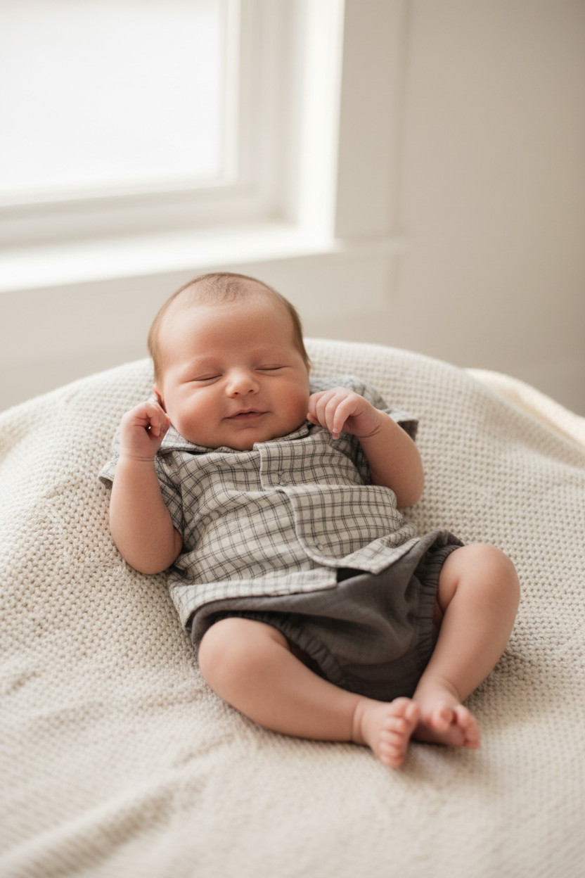 MUSLIN BABY SHIRT-SS25