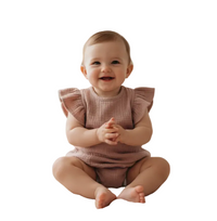 Tutina in Muslina con Ali - Gots Wooly Organic - Neonata
