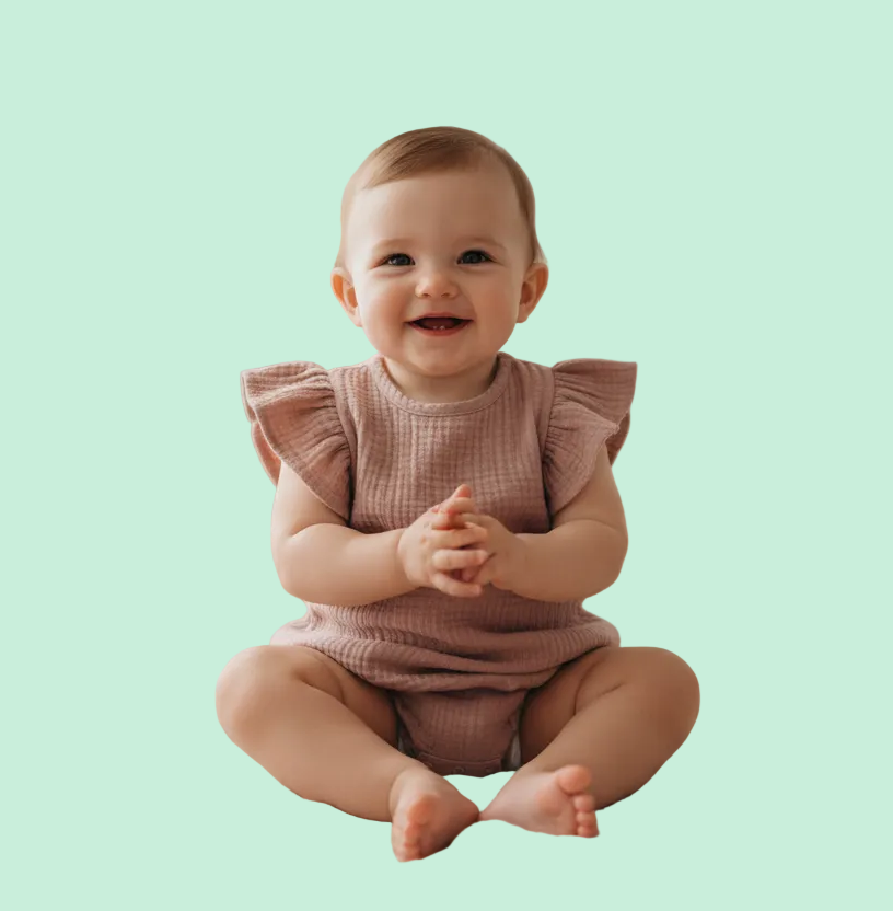 TUTINA IN MUSLINA CON ALI - GOTS WOOLY ORGANIC