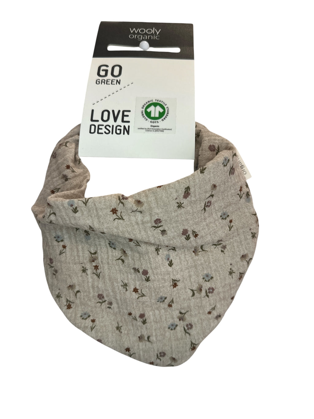 Accessori Muslin Bib - Gots Wooly Organic