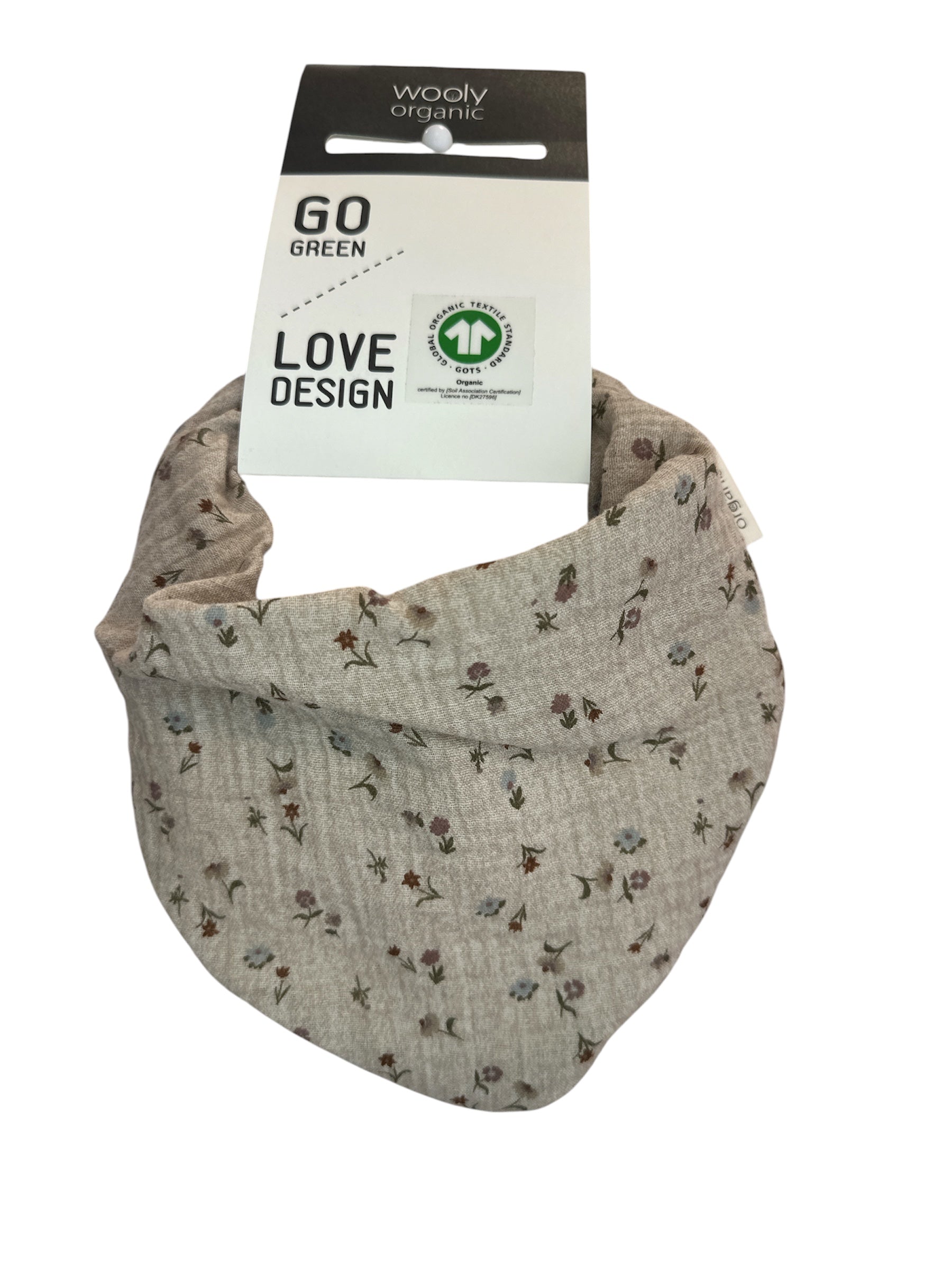 Accessori Muslin Bib - Gots Wooly Organic