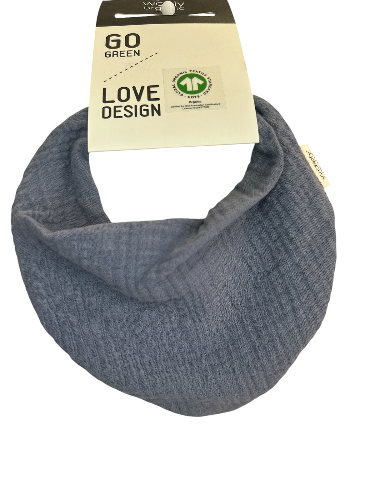 Accessori Muslin Bib - Gots Wooly Organic