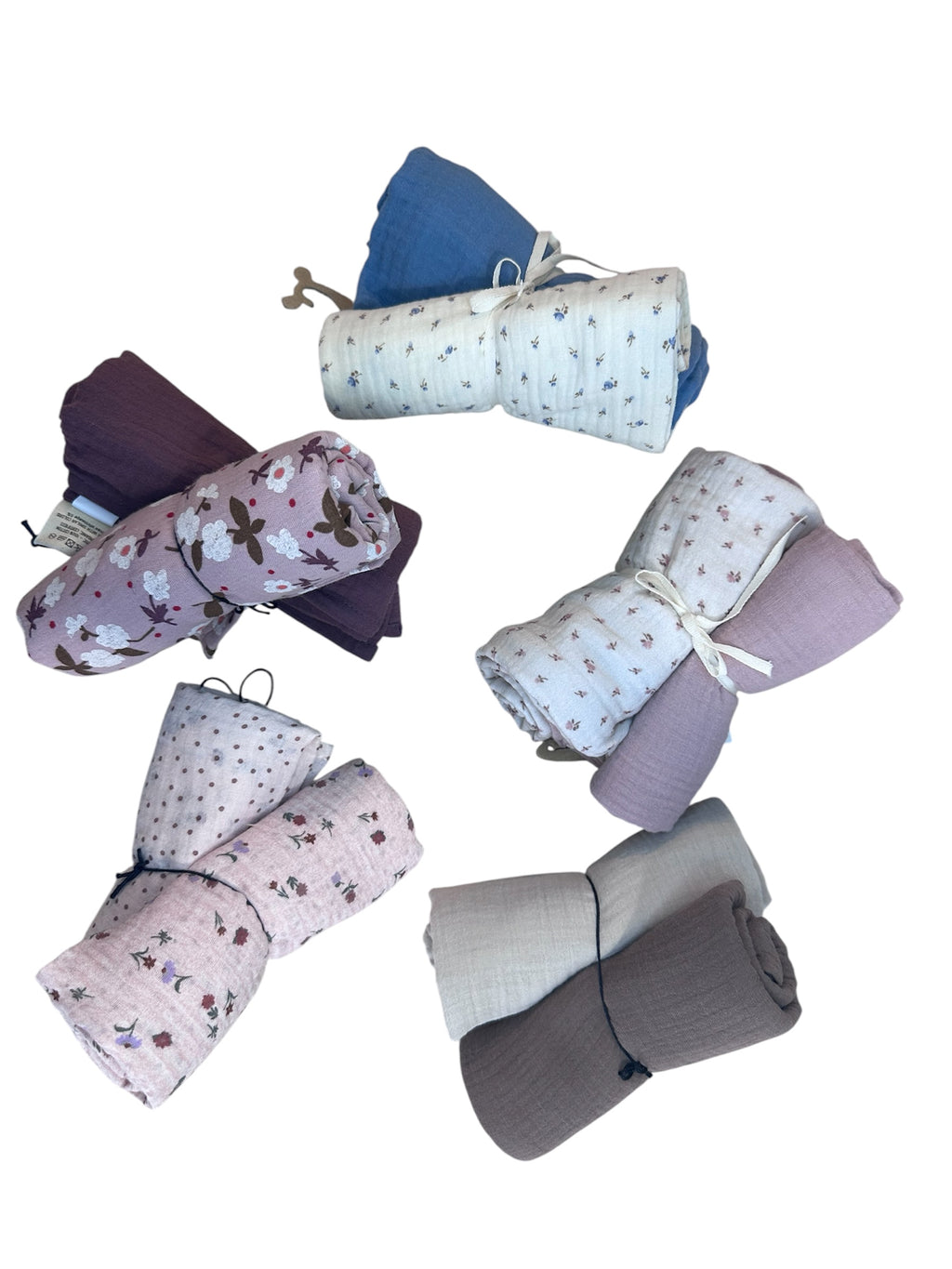 Mussole di Cotone Organico - Gots -Wooly Organic Confezione da 2 Pz