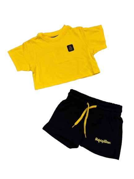 Completo T-shirt e Bermuda Bambina e Ragazza Refrigiwear