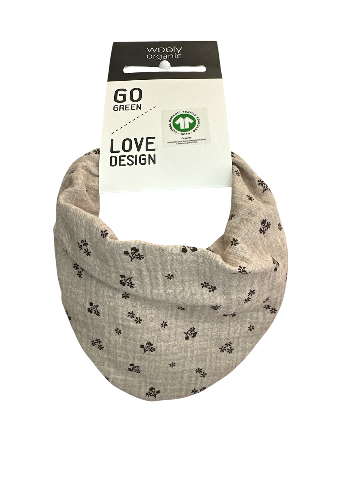 Accessori Muslin Bib - Gots Wooly Organic