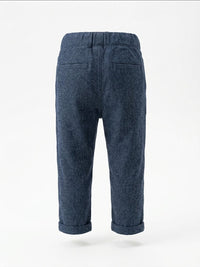 Pantalone Morbido Neonato Blu Manuell & Frank