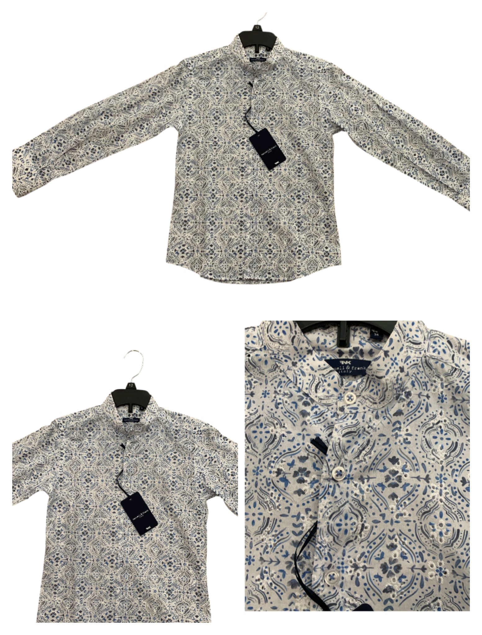 CAMICIA SANGALLO NEW BORN