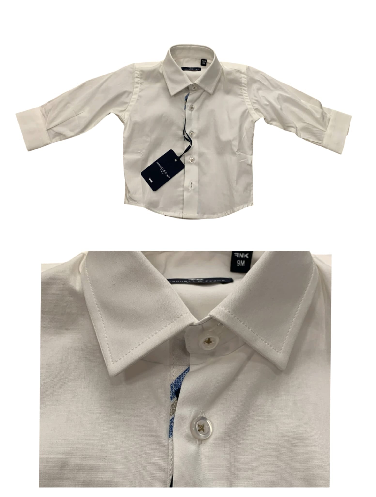 CAMICIA BIANCA NEW BORN