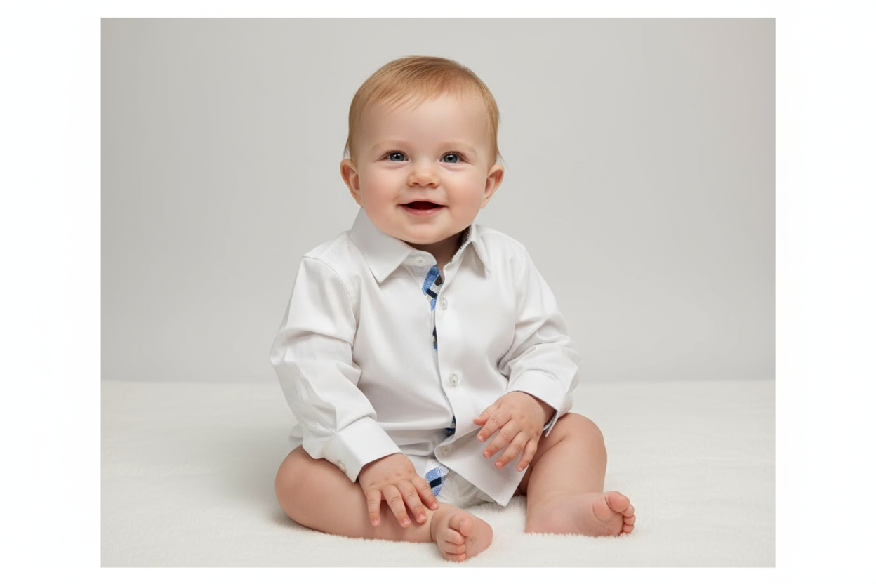 CAMICIA BIANCA NEW BORN