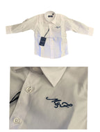 CAMICIA BIANCA CON LOGO BAMBINO