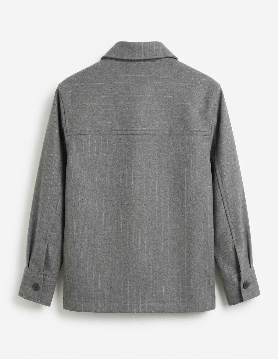 Camicia Bambino Grigia Manuell & Frank