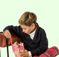 CARDIGAN BAMBINO MANUELL & FRANK BLU