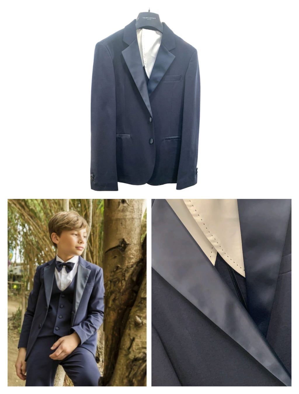 GIACCA BAMBINO PUNTO MILANO BLU