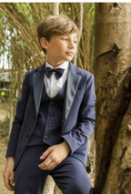 GIACCA BAMBINO PUNTO MILANO BLU