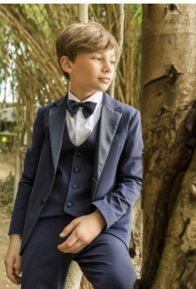 GIACCA BAMBINO PUNTO MILANO BLU